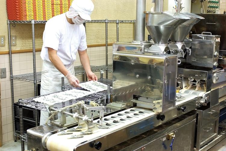 生八つ橋の製造