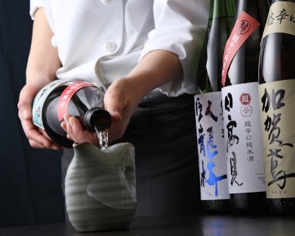 地酒も蕎麦屋の楽しみ!