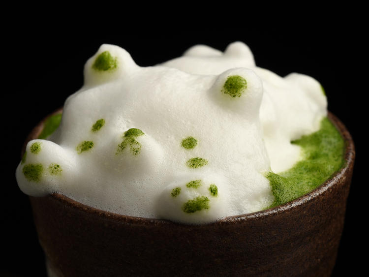 京都茶寮翠泉 商品<抹茶3Dアート>