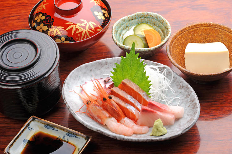朝食メニューは和食中心です