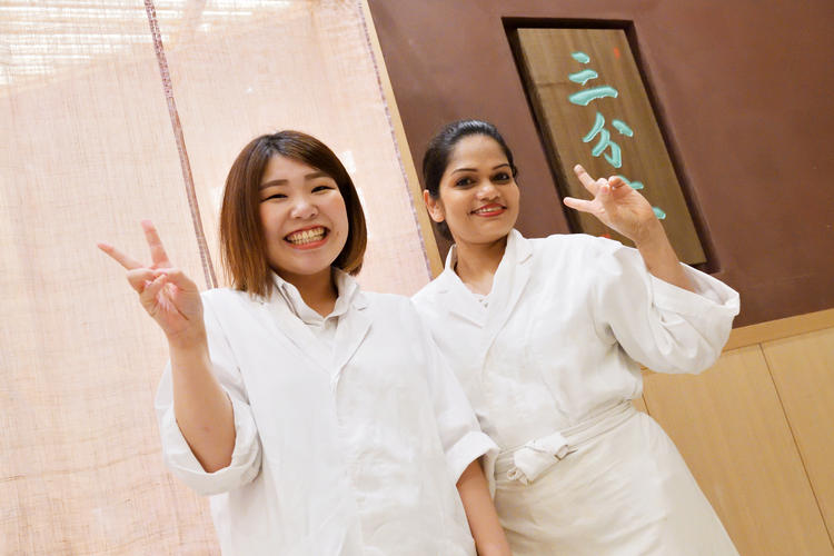 20代若手スタッフ多数活躍中!