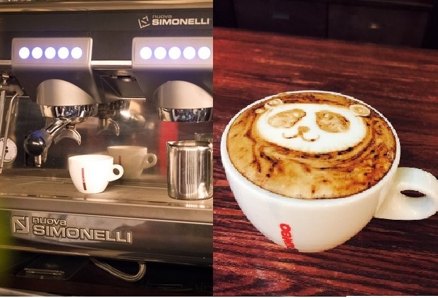 カフェも本場本物☆バールスタイルで
