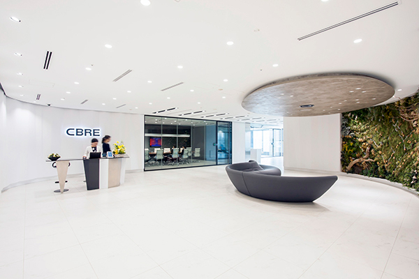 CBRE東京本社オフィス内RISE CAFE