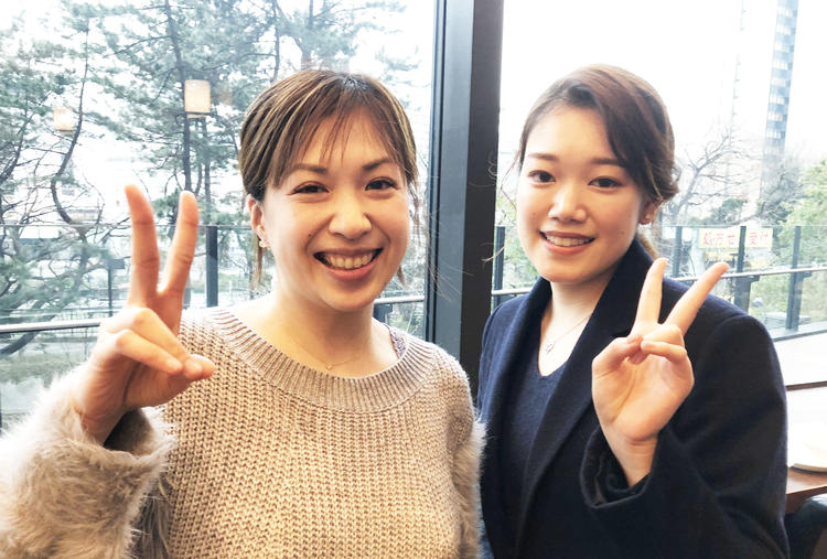 仕事前にスタッフと表参道でショッピング!