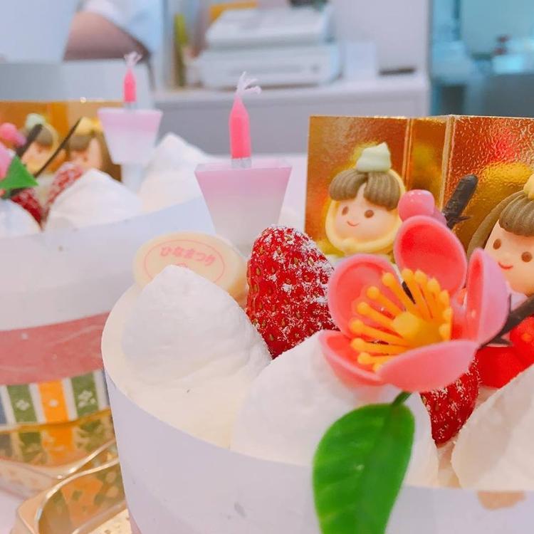 お雛祭りケーキ