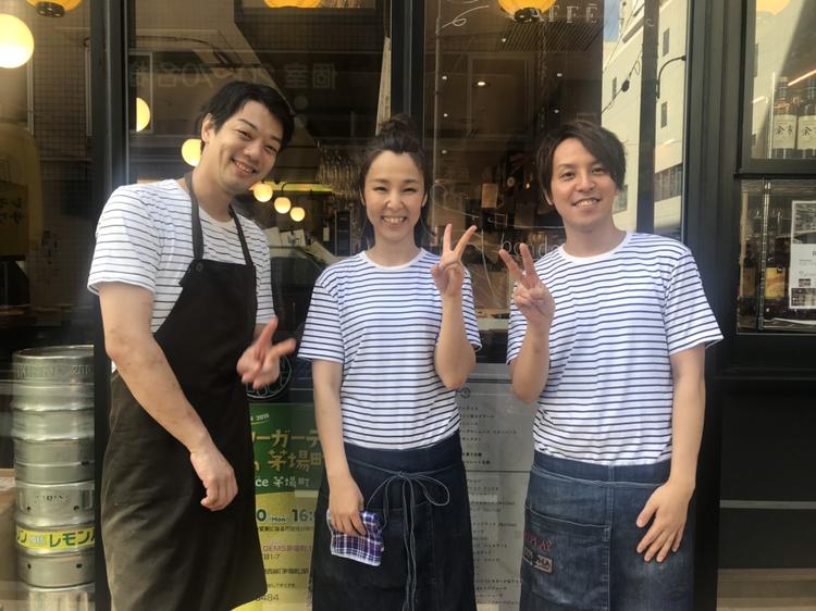 スタッフは全員明るく元気な20~30代