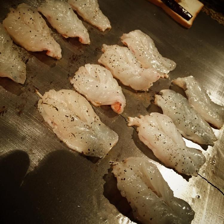 シーフードも焼きます