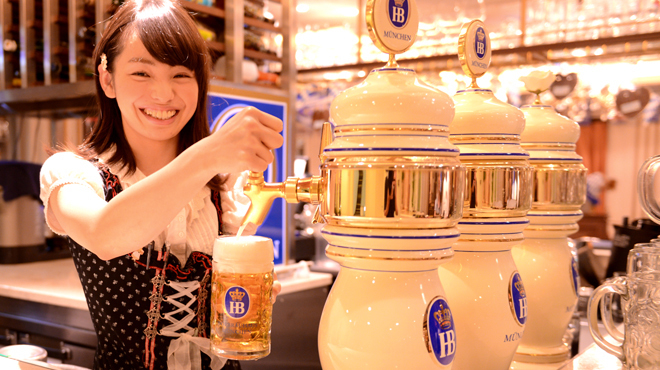 美味しいビールでおもてなし♪