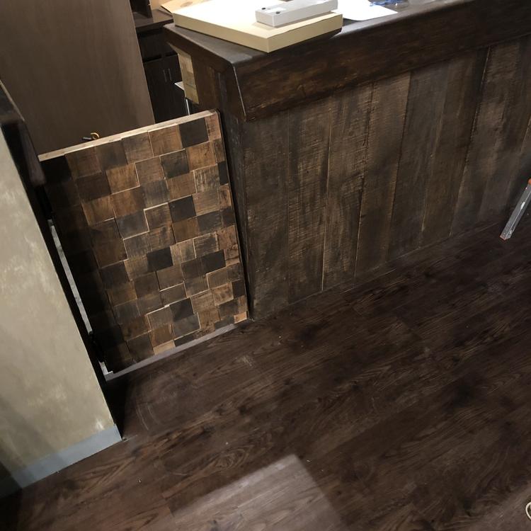 店内(工事中)