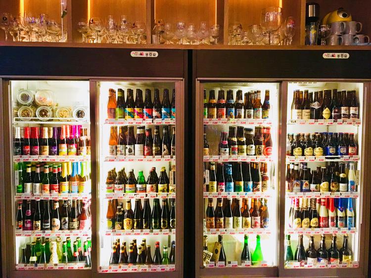 140種類以上のボトルビール