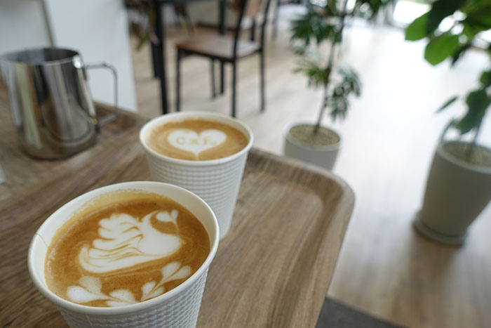 カフェメニュー、全て学べます。