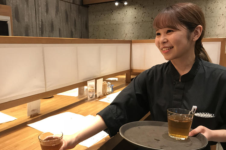 気さくなスタッフがお出迎え