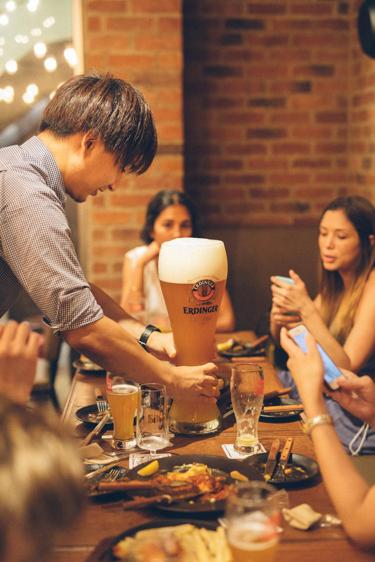 ドイツサイズでのビールを楽しんで!