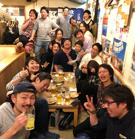 系列の店舗スタッフとも仲良し!