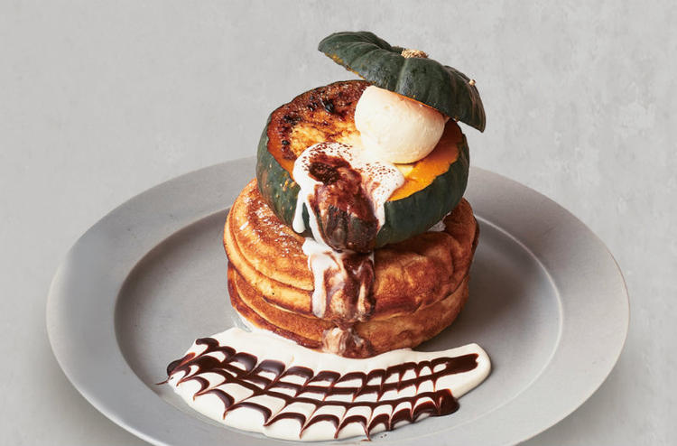 季節食材のマンスリーパンケーキ