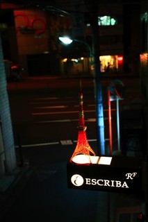 看板はこの小さな東京タワーの看板だけ