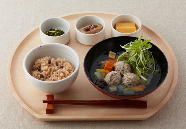 丁寧に作った和の定食