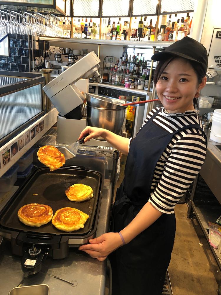 未経験からでもふわふわパンケーキが!