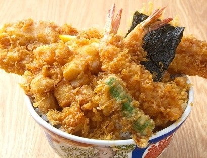 粋で豪快な 『江戸前 天丼』