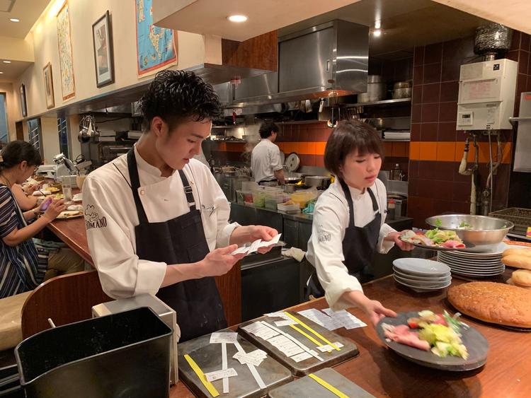 キビキビと、でもチームワークを大事に。