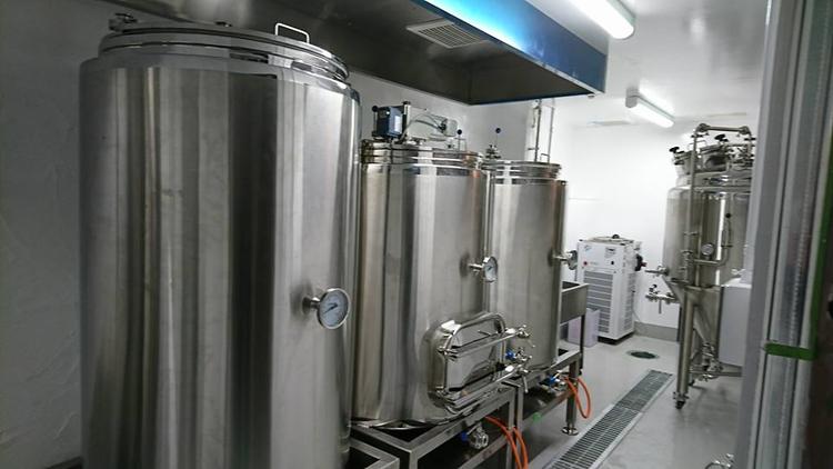 自家製ビール工場です①