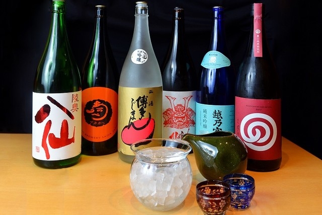全国から集めたこだわりの日本酒