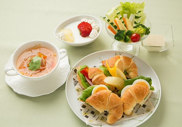 おしゃれな盛り付けで!