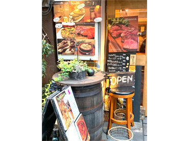 お店の入り口
