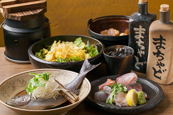 お酒が進む海鮮料理が大好評◎