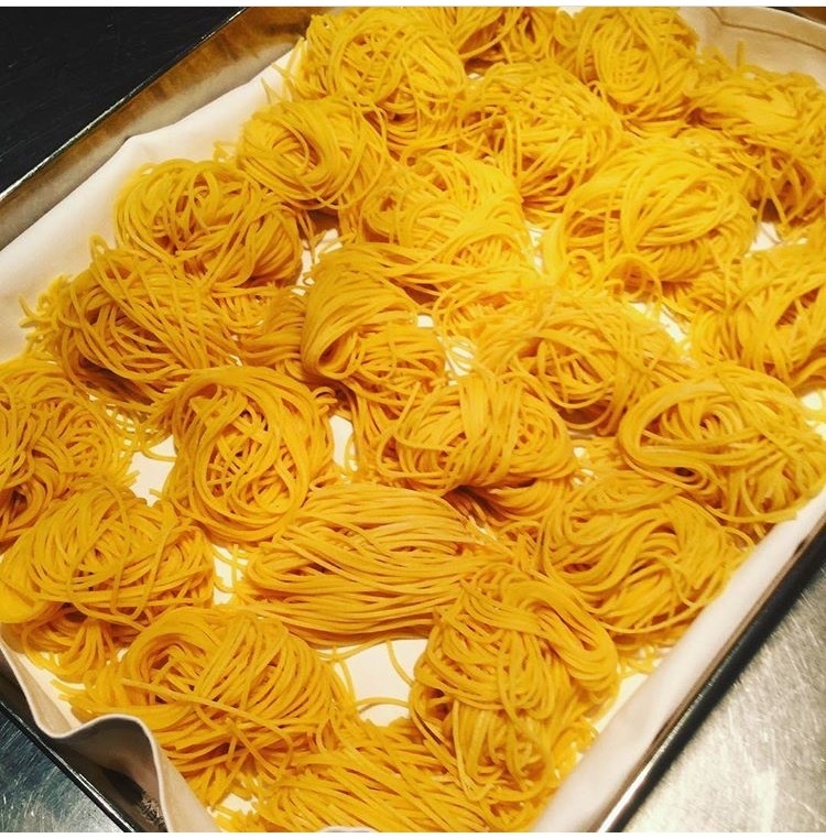 手打ちのパスタは食感が自慢☆