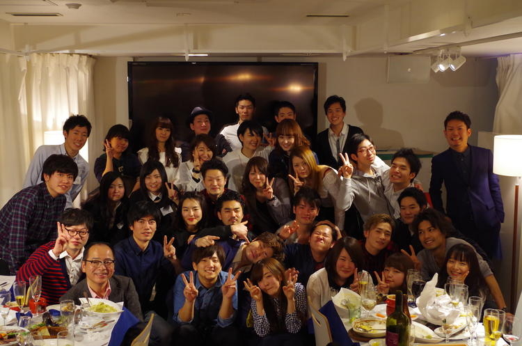 新入社員歓迎会。飲みすぎ注意!