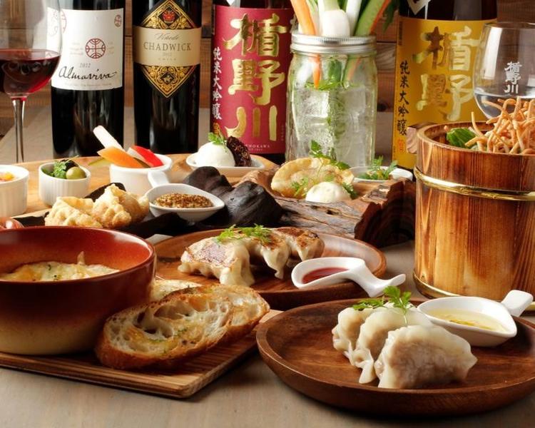 「餃子」×「WINE」の新しいスタイル!