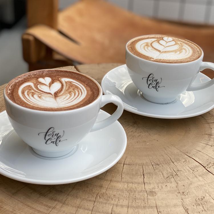 エスプレッソドリンクとラテアート