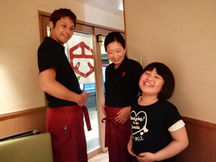 こちらも御常連さんの娘さん、笑顔が最高