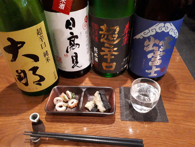 お酒に合わせて美味しい酒肴を提供♪