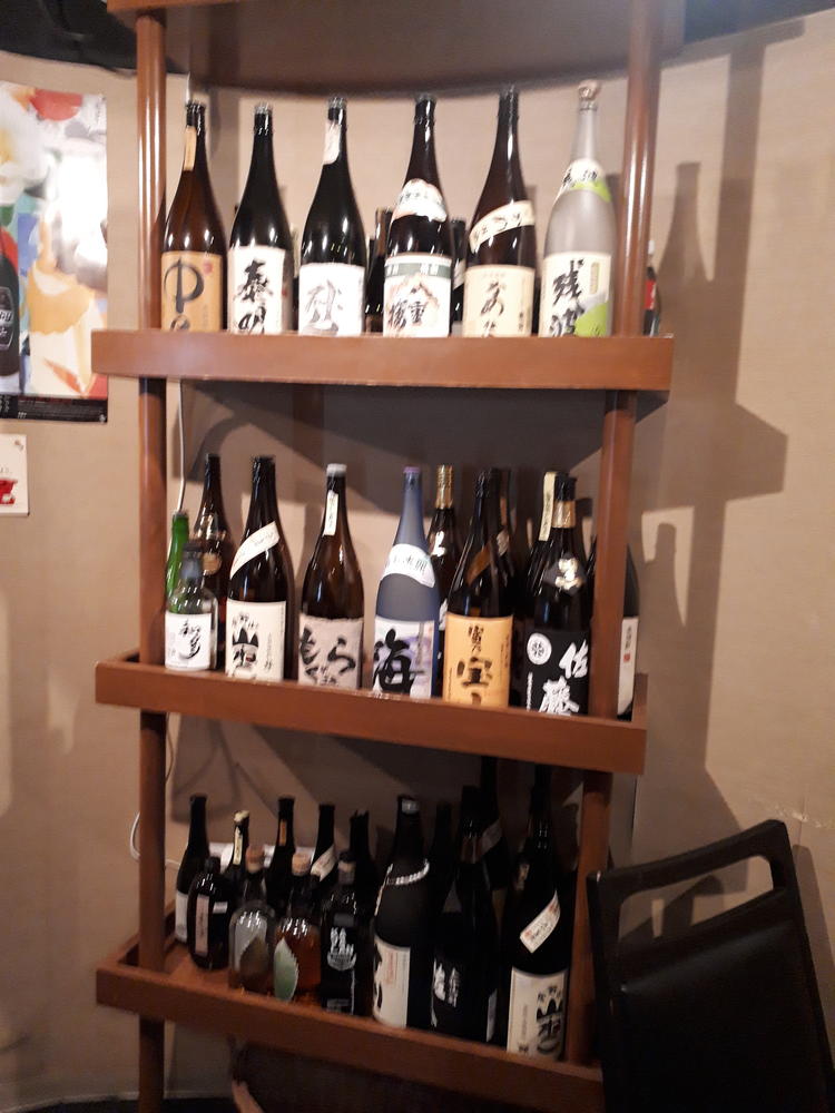焼酎も厳選!もちろん試飲OK!