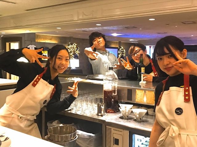 アルバイトさんも大活躍!