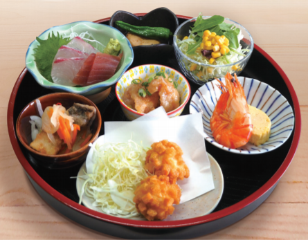 句の食材を使ったメニュー