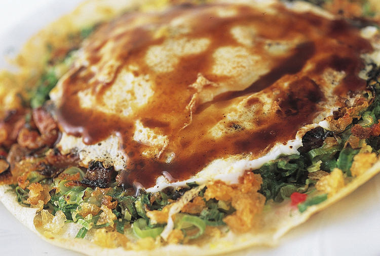京野菜を使ったねぎ焼きも大人気!