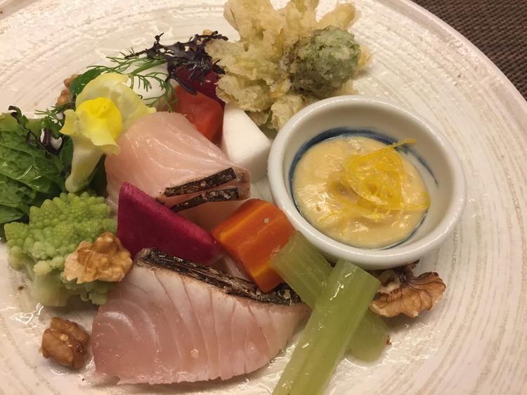 旬の野菜も自慢の一品に!
