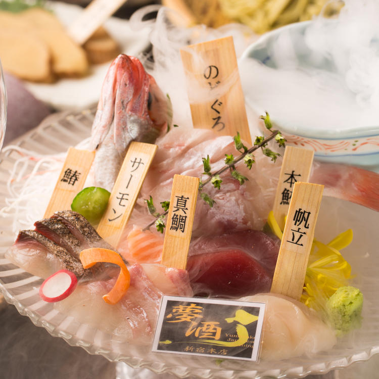 夢酒名物~高級鮮魚お造り宝石箱~