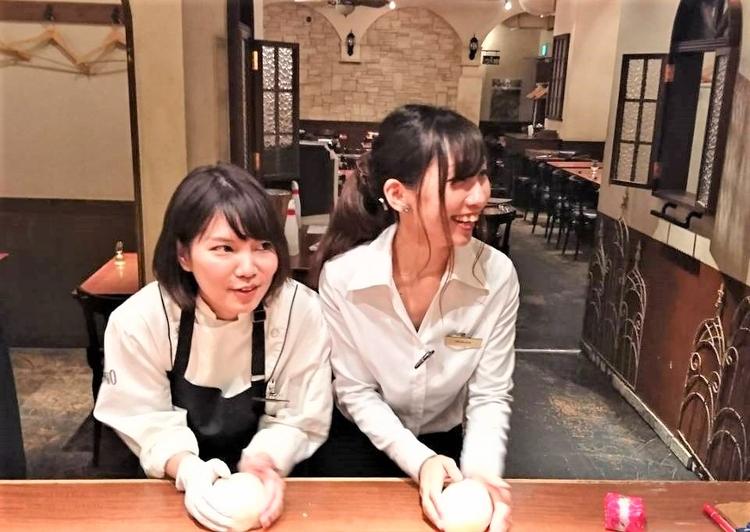自然と笑顔になる雰囲気。