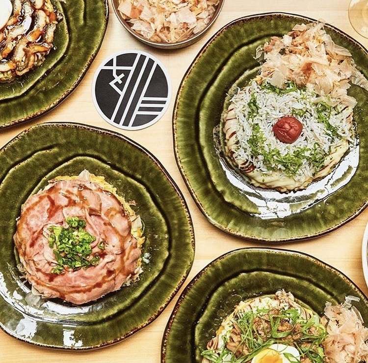人気の創作お好み焼き☆