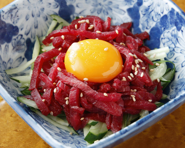 桜ユッケ