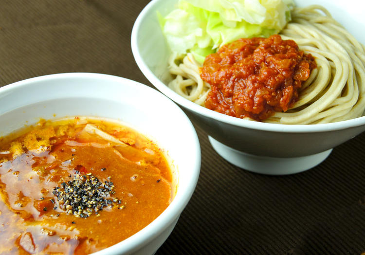 とまと味噌つけ麺