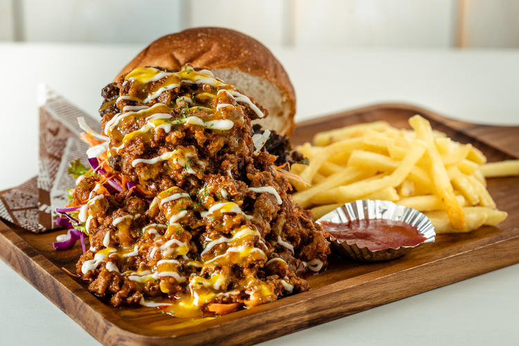★メディア掲載多数の名物バーガー★