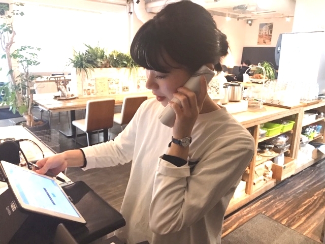 タブレットの操作も簡単です
