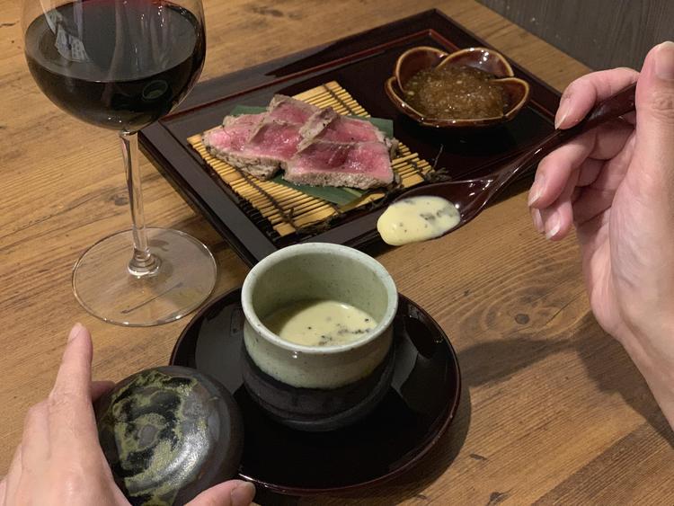 当店名物!「トリュフ茶碗蒸し」