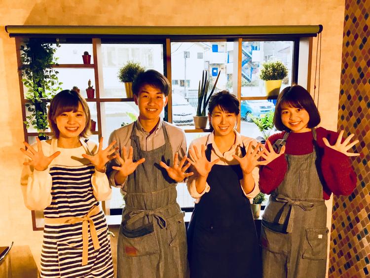 スタッフの仲の良さが自慢です。