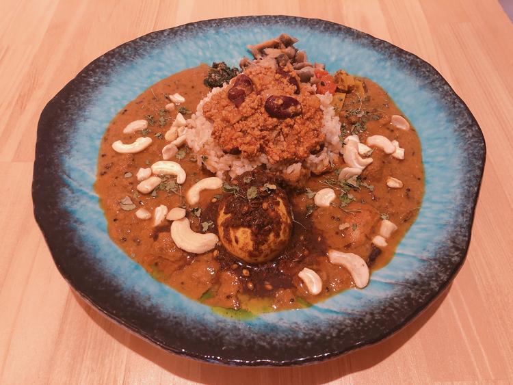 フードメニューの1例 スパイスカレー